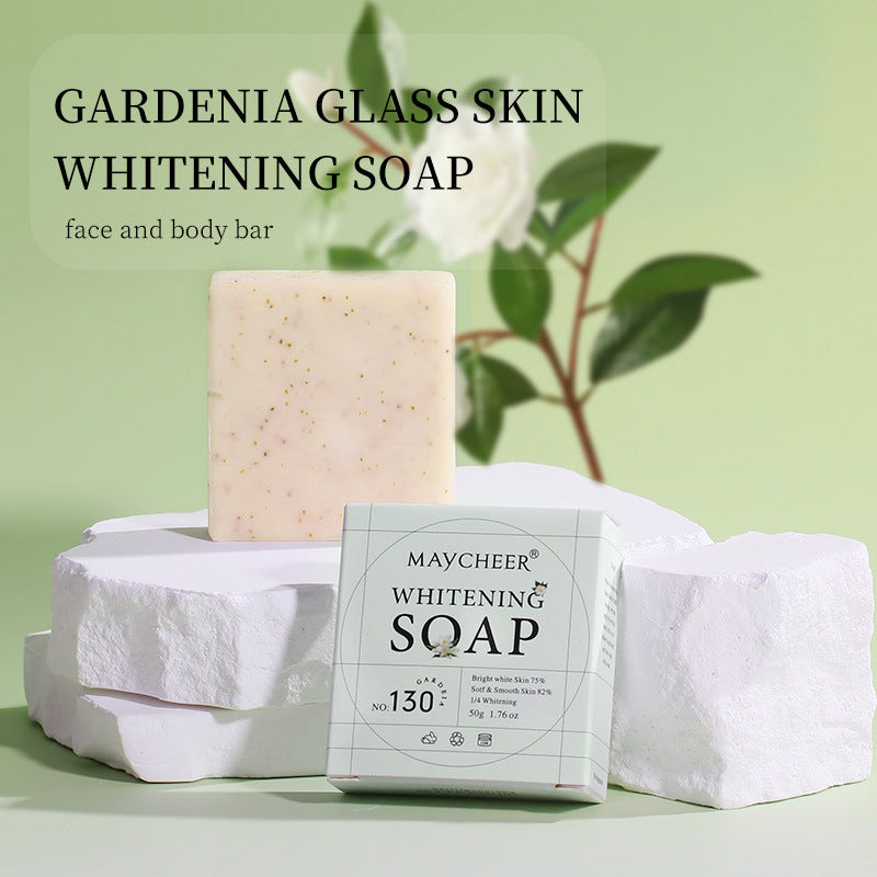 MAYCHEER® Natural Handmade Whitening Gardenia Soap