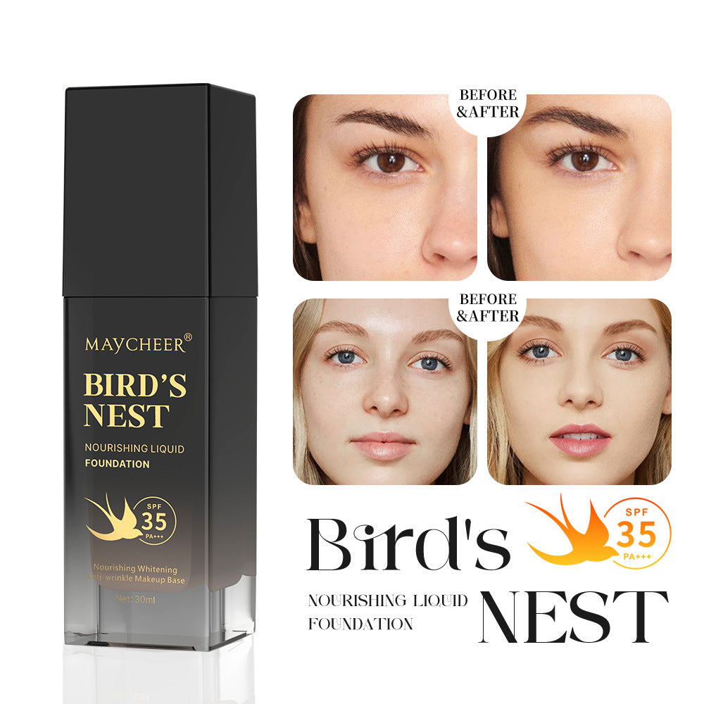 MAYCHEER® Bird's Nest Nourishing Liquid Foundation SPF 35