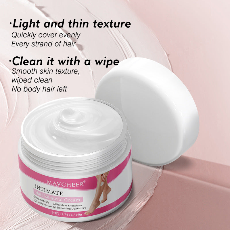 MAYCHEER® Silky smooth, non-marking full body hair removal cream 50g