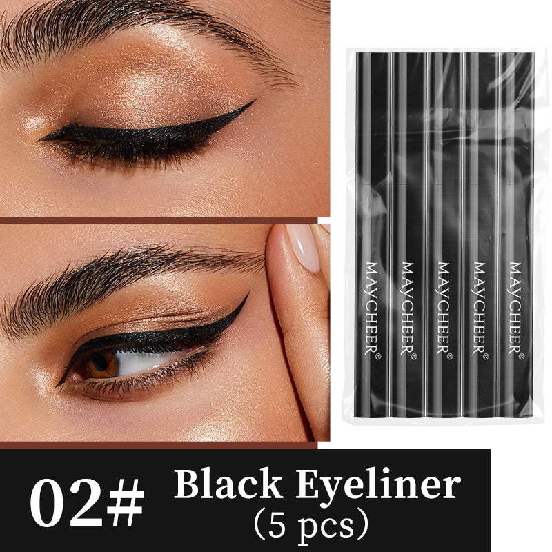 MAYCHEER® Long Lasting Waterproof Non-Smudge Black Eyeliner Set