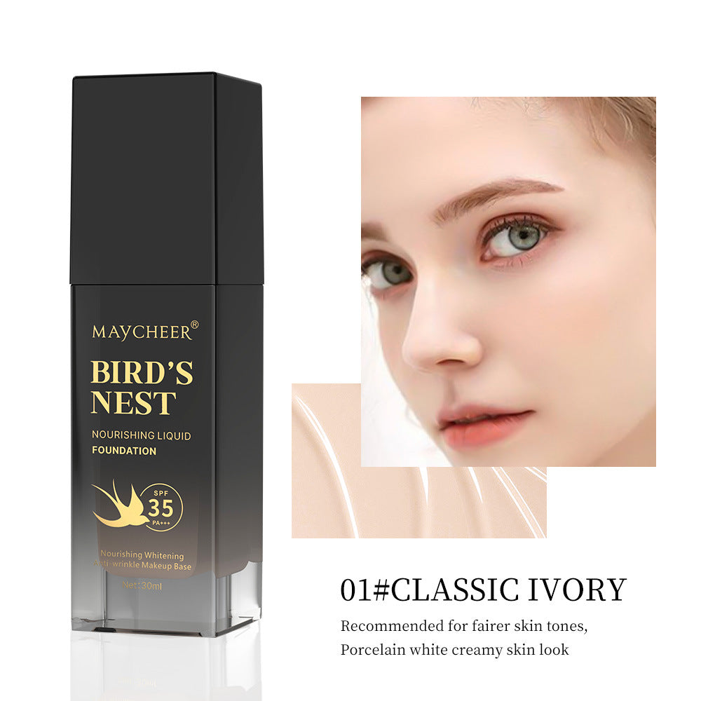 MAYCHEER® Bird's Nest Nourishing Liquid Foundation SPF 35
