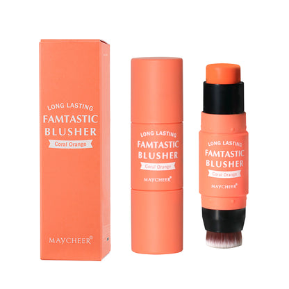 MAYCHEER® 3 in 1 blush and lip gloss and eyeshadow makeup stick
