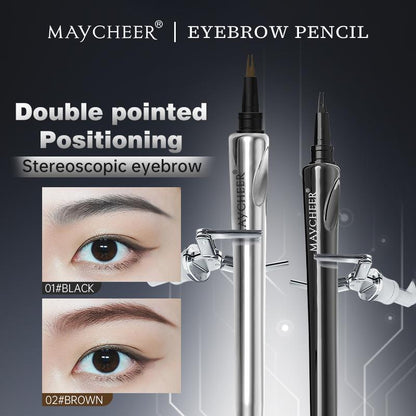 MAYCHEER® Waterproof, long-lasting split design hydrating eyebrow pencil