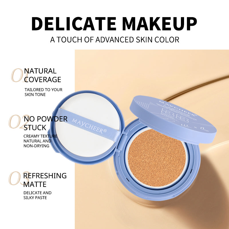 MAYCHEER® Air Cushion BB Cream Foundation with SPF 50